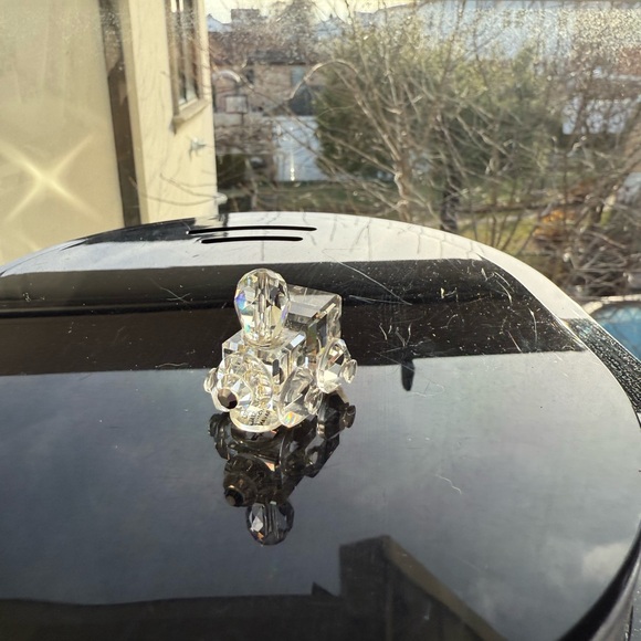 Crystal Glass Train Figurine - Picture 2 of 8